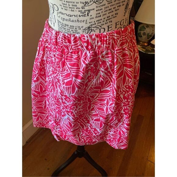 Lilly Pulitzer Red & White skirt - Picture 4 of 4